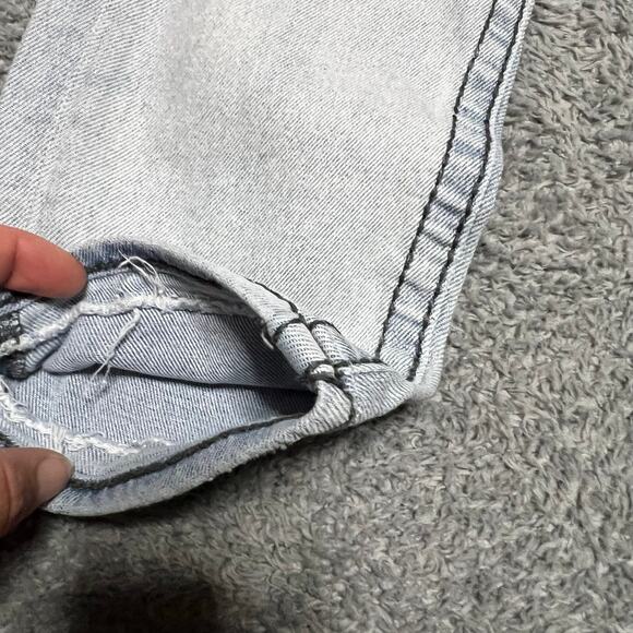 True Religion Jeans Mens 29 Rocco Relaxed Skinny Distressed Light Wash *** - Picture 5 of 12